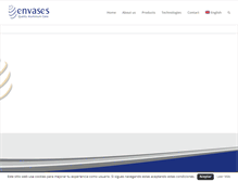 Tablet Screenshot of envases-group.com